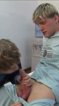 Office Meeting Turns Sperm Feeding