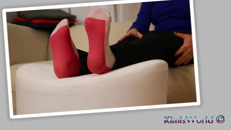 KimisWorld: Permainan kasut kreatif dengan seluar ketat &amp; birkis