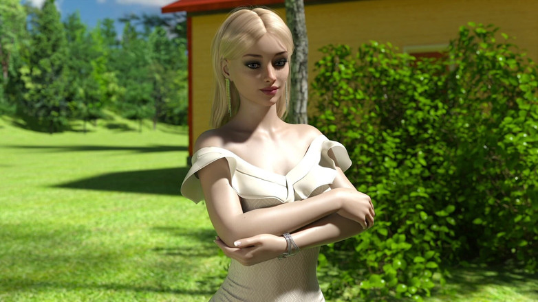 PornGameHunter: Všechny sexuální scény ze hry - Pomáháme sexy holce, část 3