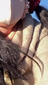 Self-training No. 82: Spreading My Tucked Pussy Wide Open by the Toll Road