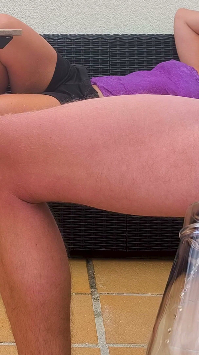 See Through Stepsisters Top When Pouring Water and Piss Over Her Body