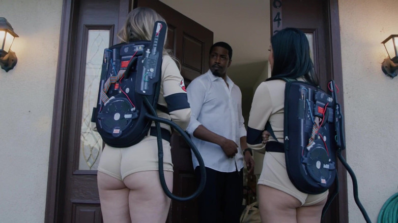 Cosplayground: Slutty Ghostbusters Chanel Camryn, Anna Claire Clouds, and Avery Black...
