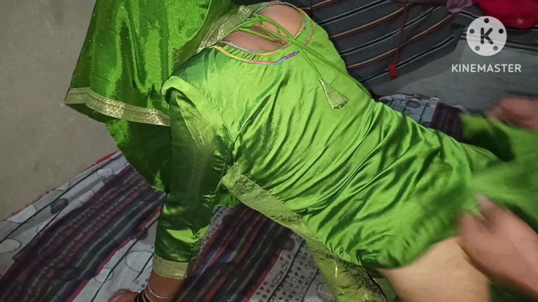 Savita5343: Desi Bhabhi in Green Suit Salwar Fucked Hard by Devar
