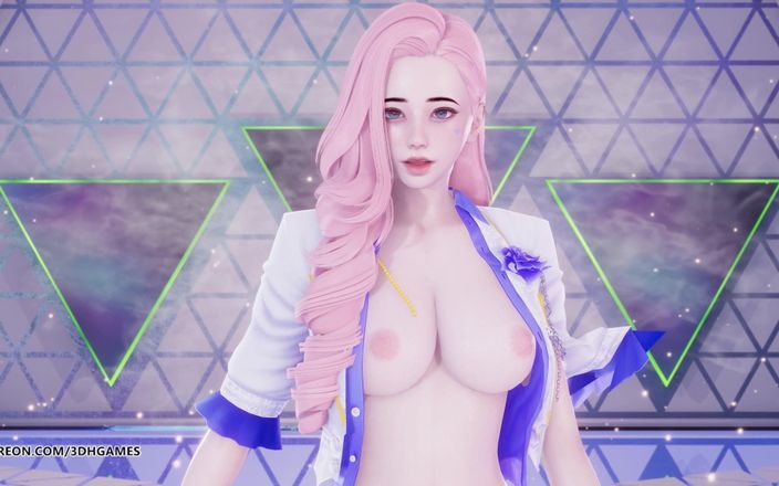 3D-Hentai Games: Lee Suhyun - Alien Seraphine Sexy Striptease League of Legends necenzurat 4K
