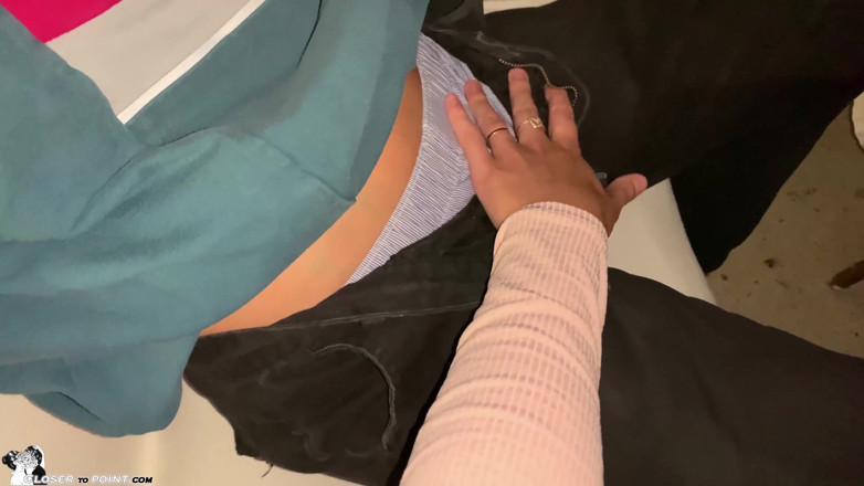 Edita Fantasy: Outdoor sucking dick and riding on a rest