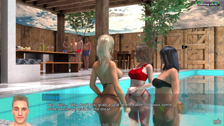 Porny Games: Według Sofia przez Grima Grima - para anal na grillu, mężulek...