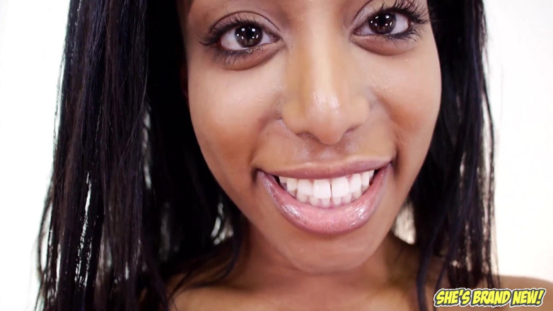 Top Web Models: Deana Dulce Cute Small Tits Teen Ebony POV No Hand...