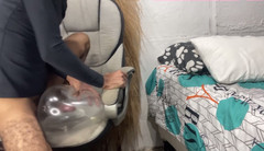 vergar4_daviid: ジムから戻ってきて、膨らんだコンドームでセックスを始めました