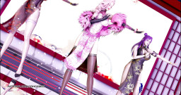 3D-Hentai Games: Tougen Renka - striptease Ahri Kaisa Seraphine dans erotic fierbinte