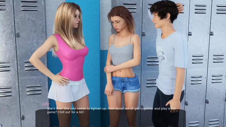 Johannes Gaming: Milfy City #8 - เธอจูบฉัน - มาเล่นปั่นขวดกัน