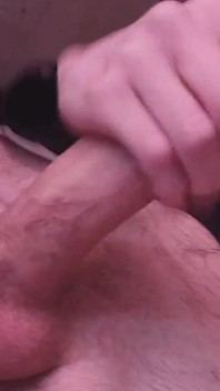 Hot Teen Jerking off His Morning Wood