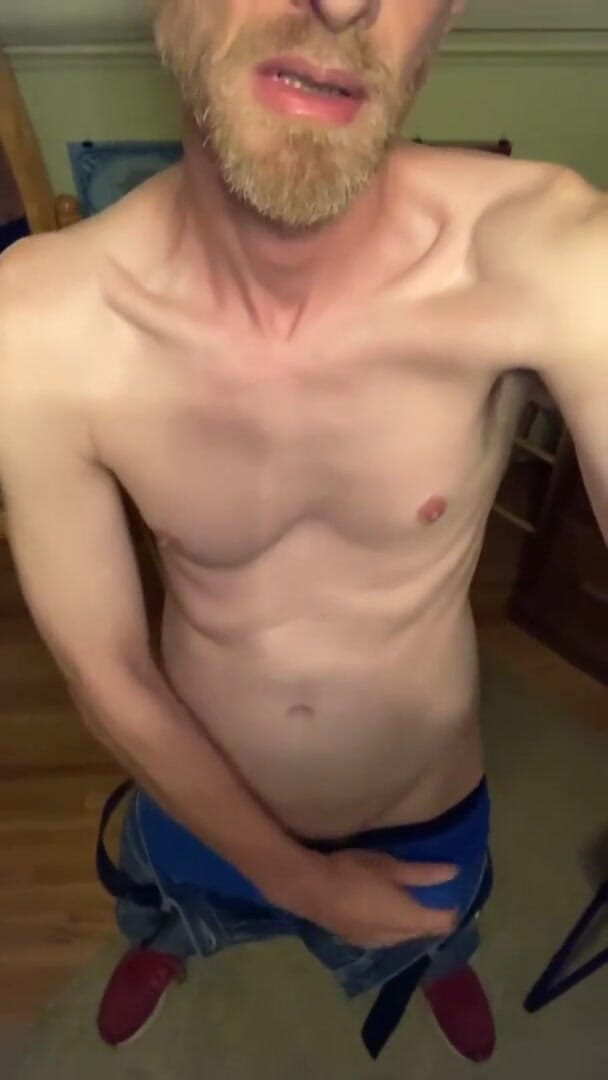 Jack_D_Stranger: Ich spiele mit meiner Beule in Neuen boxern