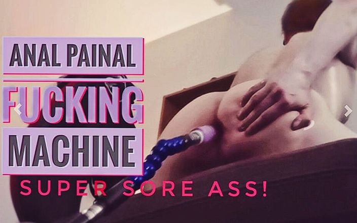 Swedish Spanking Amateur boy: Máquina de follar anal - culo super dolorido
