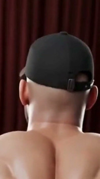 Hentai Yaoi První anál - Ženatý muž s velkým zadkem šuká a lituje, že je hetero