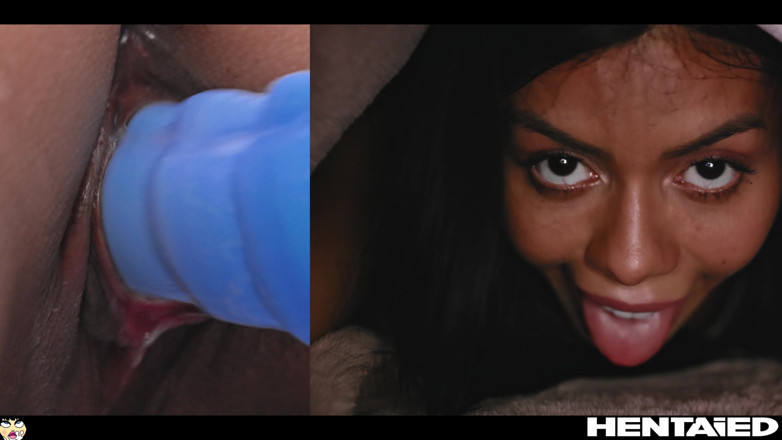 Hentaied: Real life hentai - Canela Skin wurde von magischem teppich gefickt...