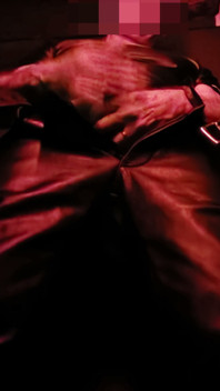 Cruising the Darkroom in Leather Pants