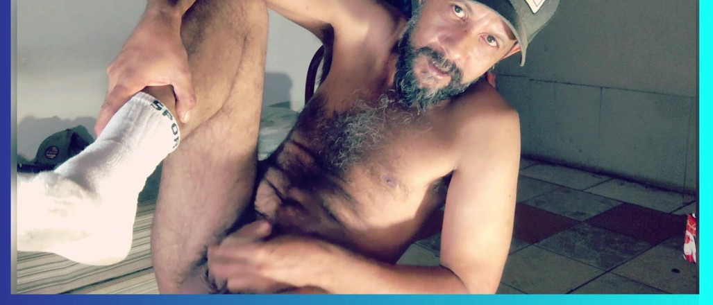 Stink HairyMale: Super Hero Sohno - Vita Strumpor