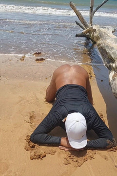 Ladysilvas: Ladysilva Naga na plaży naprawdę chcę gorąco na plaży