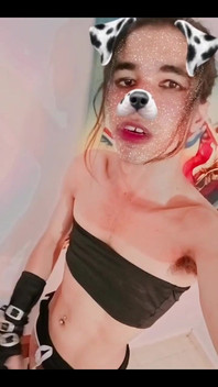 Masturbating