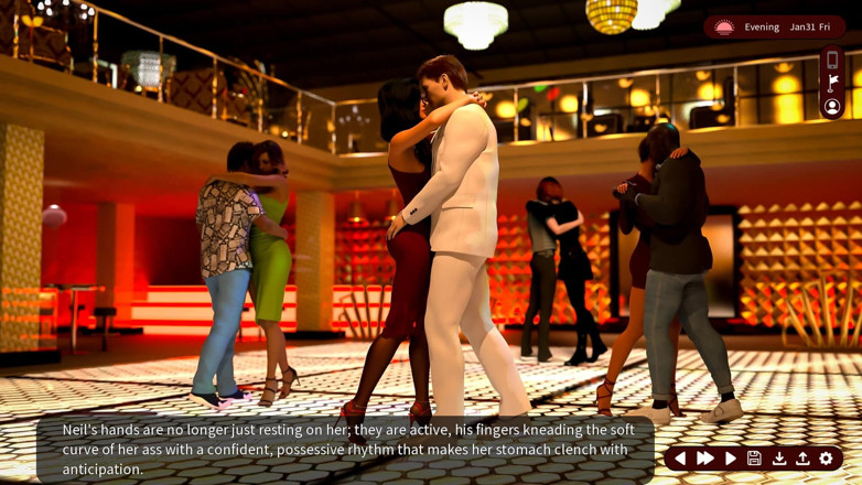 Dirty GamesXxX: Whispers of Desire: man deelt zijn vrouw met de baas...