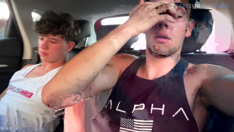 Amateur Guys Fuck: Agf:: Посмотри, как я сосу своего друга в Uber!
