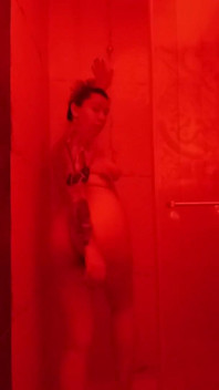 Sexy Naked Show Red Hard