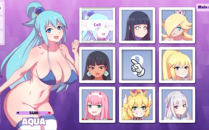 Visual Novel Collect LoveSkySan: Waifuhub - Partea 17 - Aqua Sex Interviu Konosuba de Loveskysanhentai