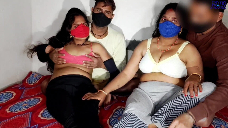 DeepReenu123: Ich lutschte zwei desi-neununddreißig und wir zwei stiefbrüder genossen den...