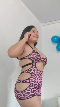 Ragazza monella in webcam