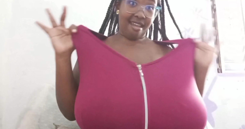 Angel Big B: Play with My Huge Tits, Baby