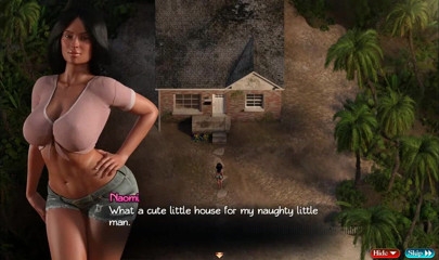 Dirty GamesXxX: Harta Karun Nadia: MILF dengan tetek besar menghisap zakar besar...