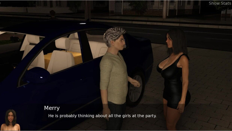 XXX Games Bunk: Project Hotwife - Phw - Gameplay - Roleplay - Car Ride with Collegue on...