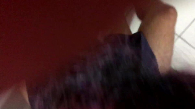 College-couple: Cute girl wearing Japanese college girl uniform dries humping him,...