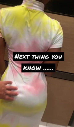 Slut me out: Chica nerd da mamada loca en el ascensor 2