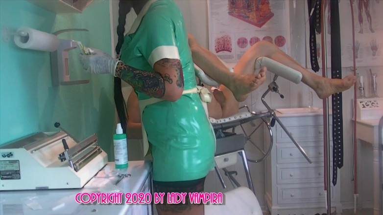 Domina Lady Vampira - SM Studio Femdom Empire: Nurse in nylons 2