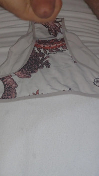 I Ejaculate Into the Panties My Wife Is Going to Wear While She Is in the Bathroom.
