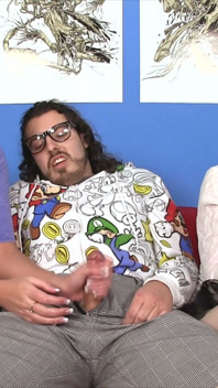 Cherry Morgan & Dakota Charms - Virgin Geek Handjob