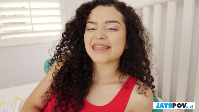 JAYS POV: Welcoming Sexy Latina Thalia Diaz to Porn