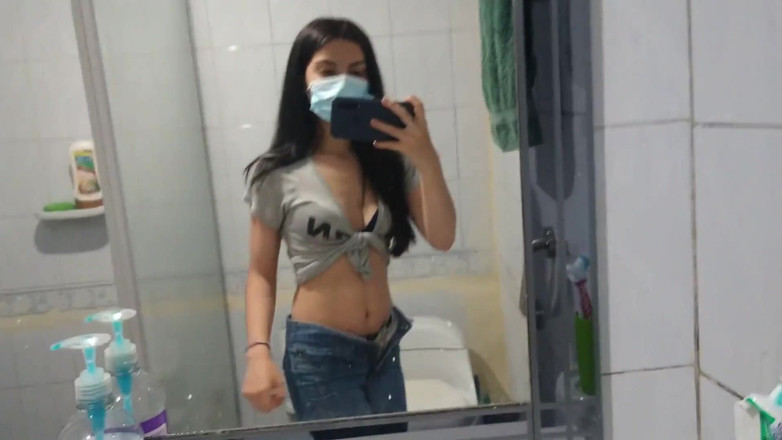 Jopy sex: Exklusiv gammal video av den sexiga Jopy Laura -inspelningen medan hon...