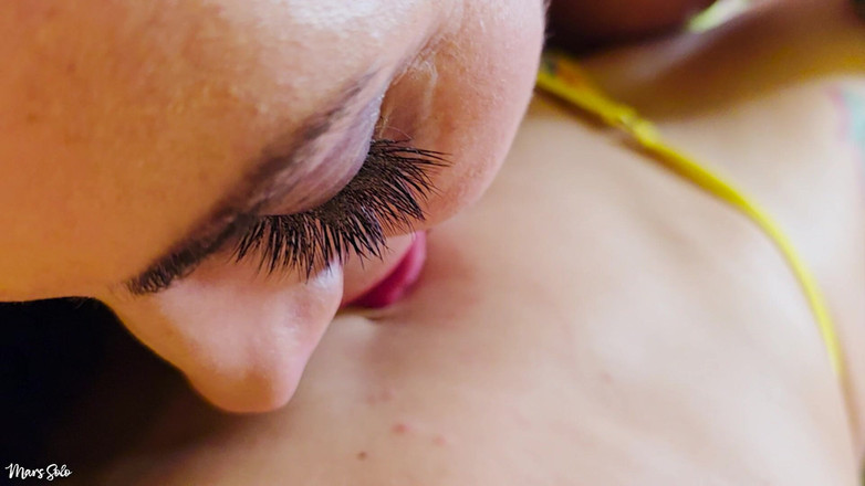 Mars solo: Eerste keer navelaanbidding pov: Mars Solo geeft Fallon Jane