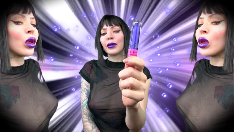 Baal Eldritch: Buze gotice violete, sărutări moi - fetiș cu ruj, fetiș cu...