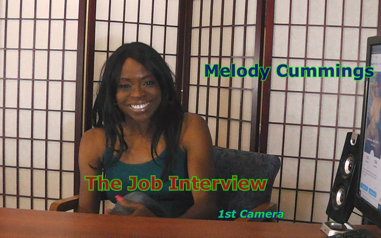 Melody Cummings - the Job Interview 1st Camera (Average Joe Says Lets Fuck)