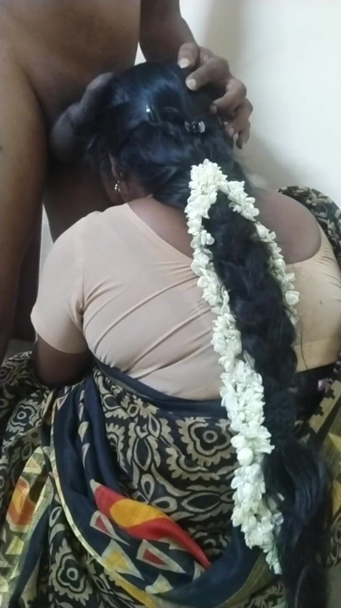 Saranya: Blowjob with Hairjob
