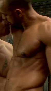 Kurt Rogers & his horny fucker Carioca, on the billiard table