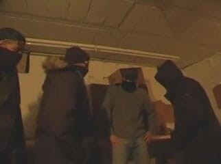 European Classics: Local whore gets pounded by thugs