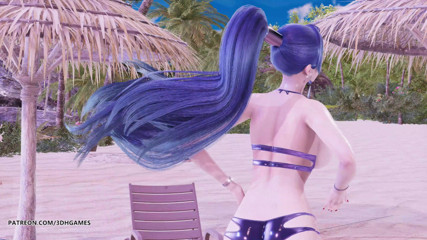 3D-Hentai Games: [MMD] 소녀의 세대 - 홀리데이 아리 카이사 핫한 스트립쇼 댄스 리그 오브 레전드