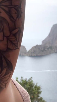 Spritzen und im Mund auf Ibiza