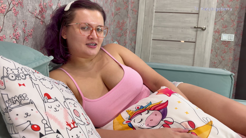 Katybigcherry: Don't Cum in My Pussy, Stepbrother! Stepbrother Helped His Stepsister...