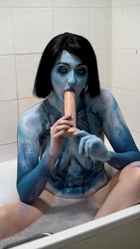 Cortana Usuwanie bodypaint i dildo jebanie