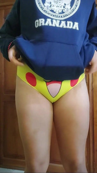 I Have a Surprise for You Under My Pikachu Panties
